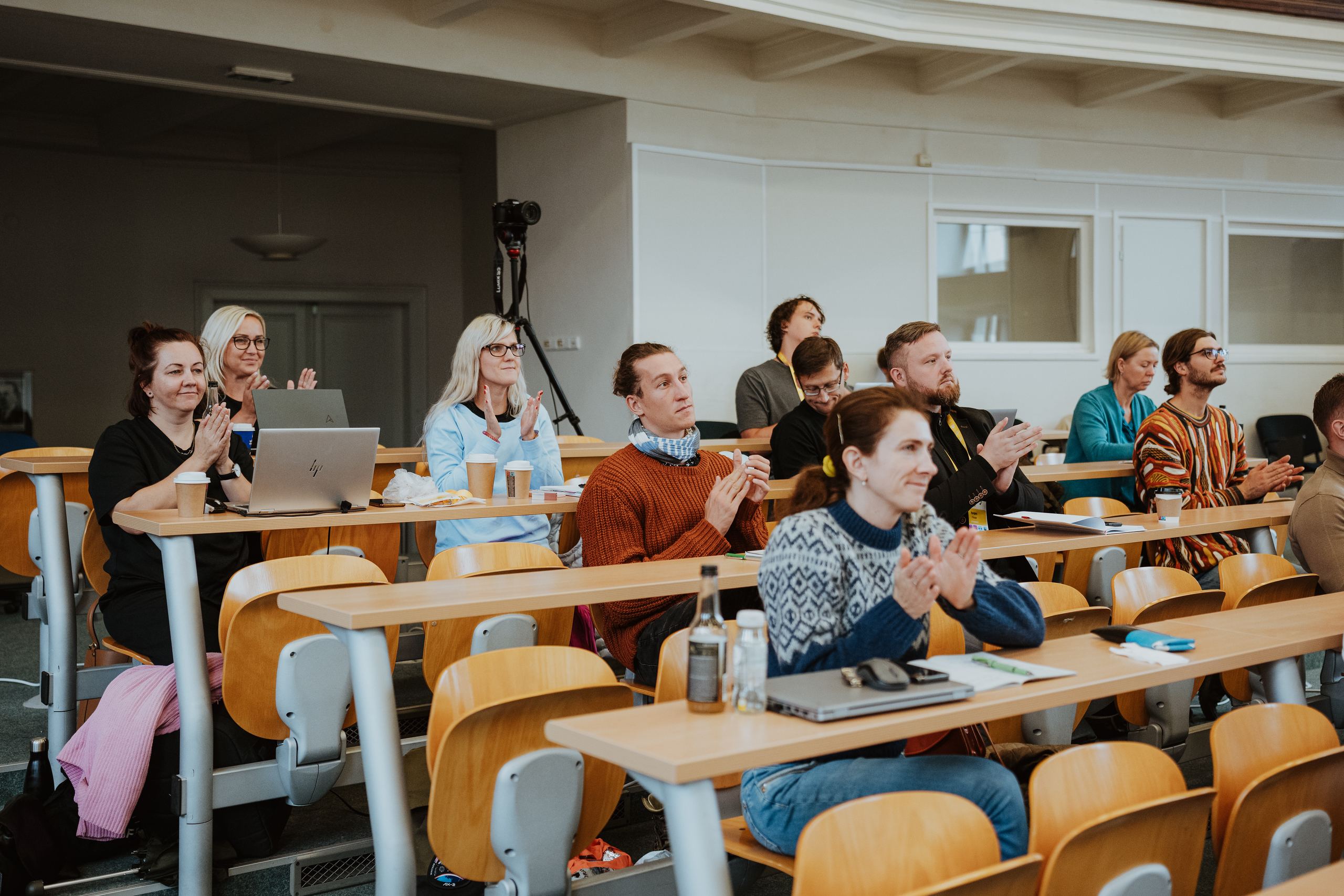 Studenti tleskají na Digisemestru 2024